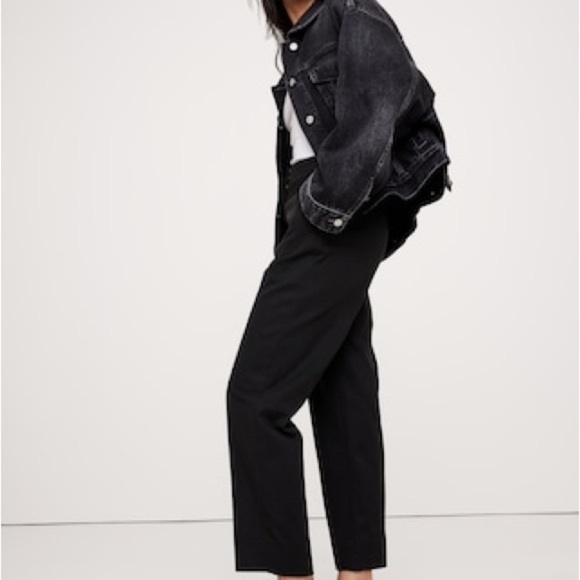 Banana Republic Black Trousers All Day Pants - Picture 3 of 8